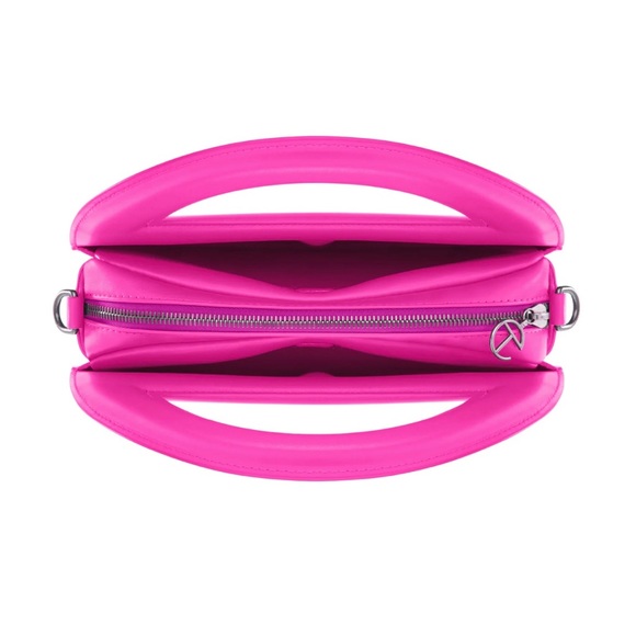 Telfar Round Circle Bag- Azalea - Picture 5 of 6